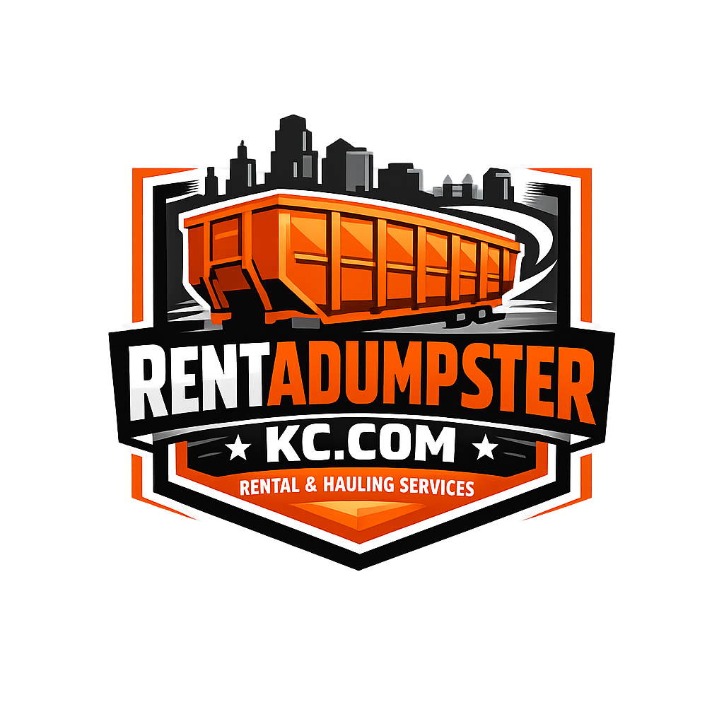 Rent A Dumpster KC logo — Kansas City roll off dumpster rental